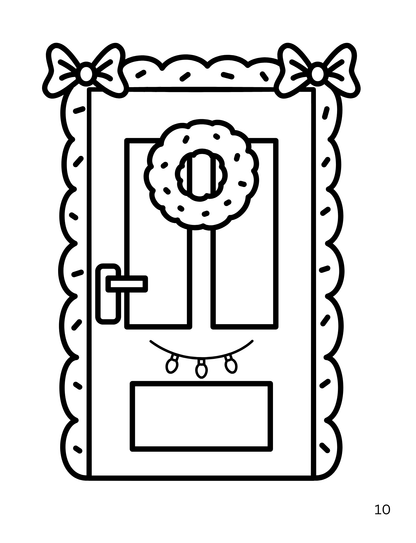 Christmas Coloring Book -  26 Coloring Pages