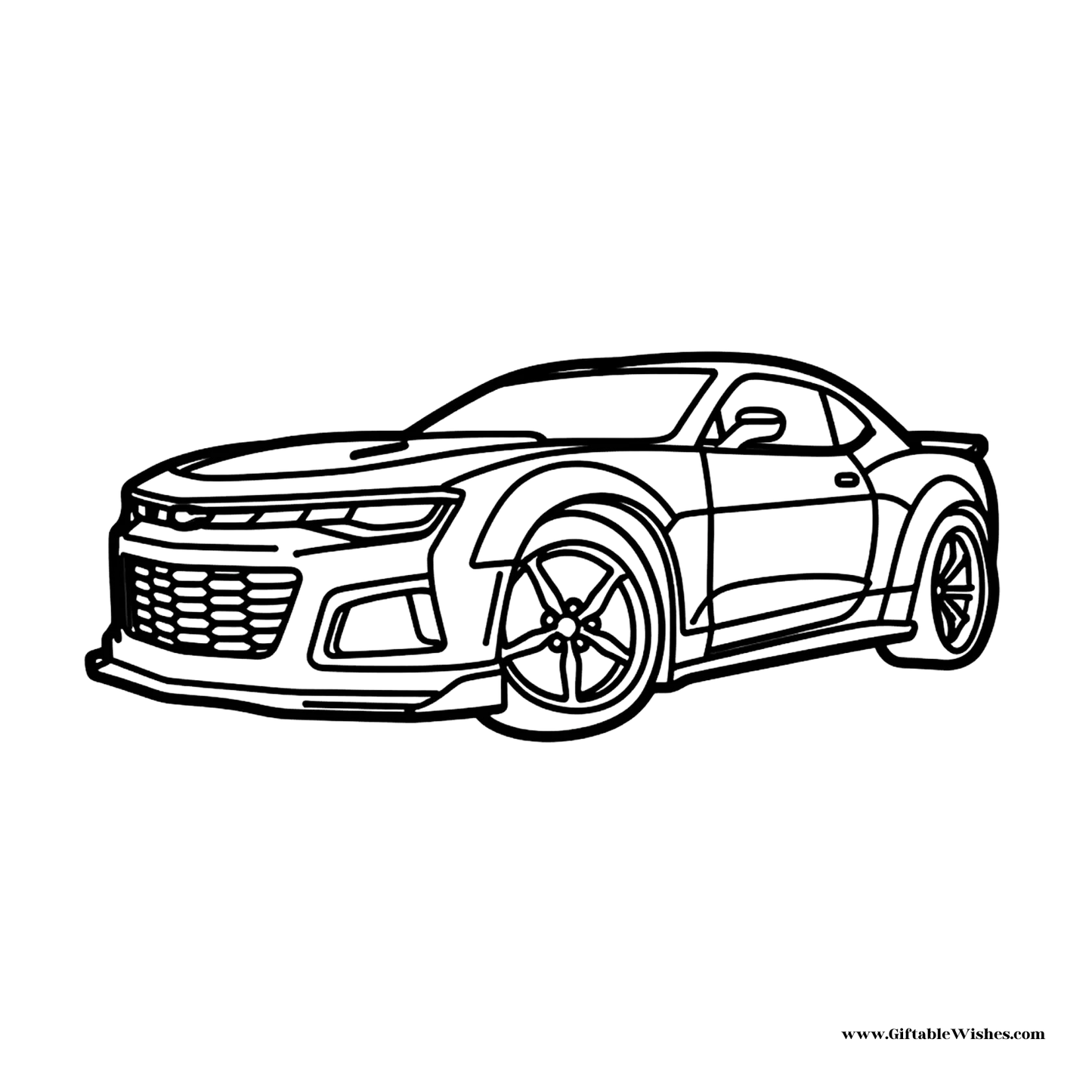 Cars Coloring Book: 100 Custom Sports Cars for Kids, Teens and Adults